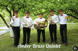 Музыкальный вечер у фонтана. «Amber Brass Quintet»