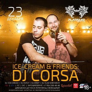 Ice-Cream & Friends: DJ Corsa
