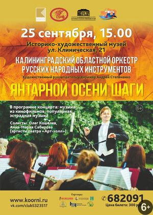 «Янтарной осени шаги»