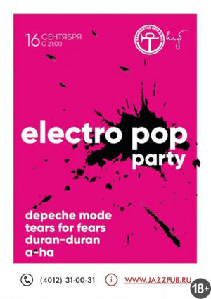Electropop party
