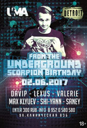 From The Underground: Scorpion B-Day