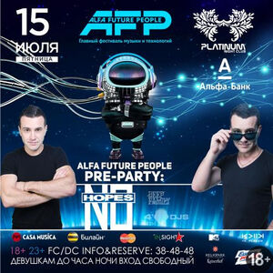 Alfa Future People pre-party: No Hopes