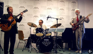 Музыкальный вечер у фонтана. джаз-ансамбль С. Матковского