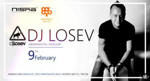 Special Guest DJ Losev