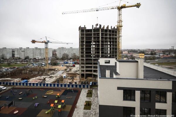 Калининград вошёл в топ-30 городов, где строят больше всего квартир