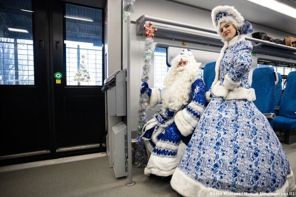 Калининградская железная дорога сообщила расписание «Новогоднего экспресса»