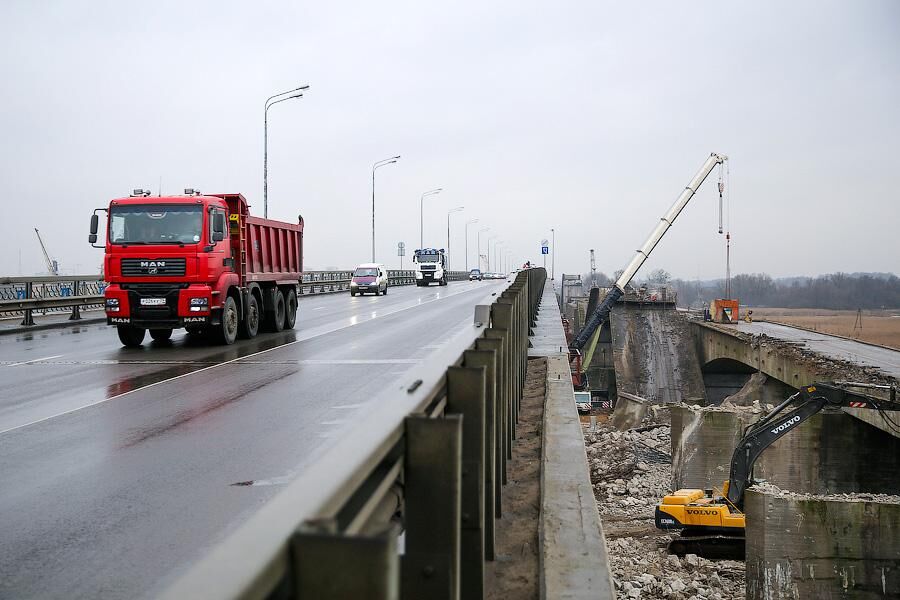 Старый берлинский мост в калининграде