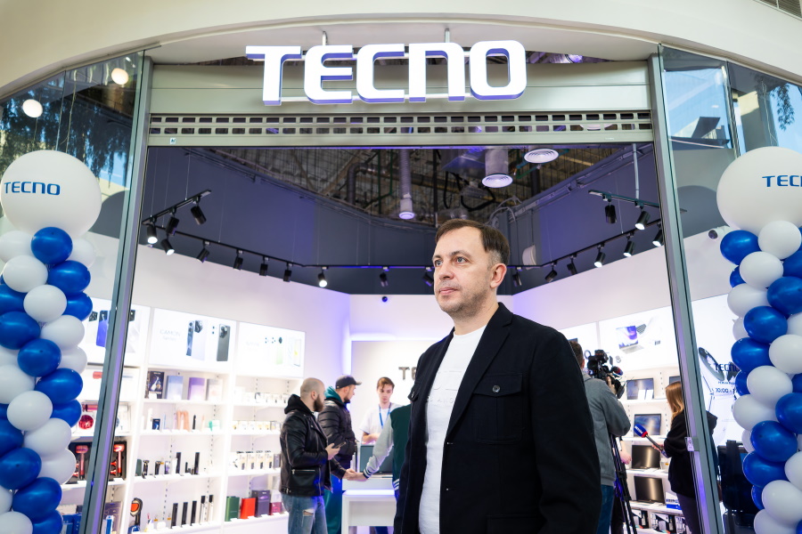 Первый в России фирменный магазин электроники TECNO открылся в ТРЦ «Балтия Молл»