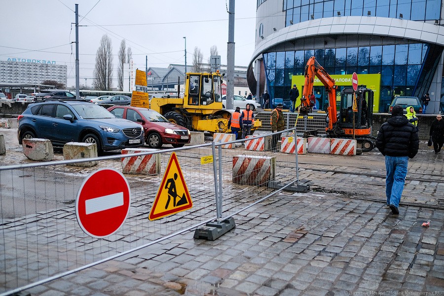 Пробки под первым снегом: на ул. Киевской открылось техническое движение