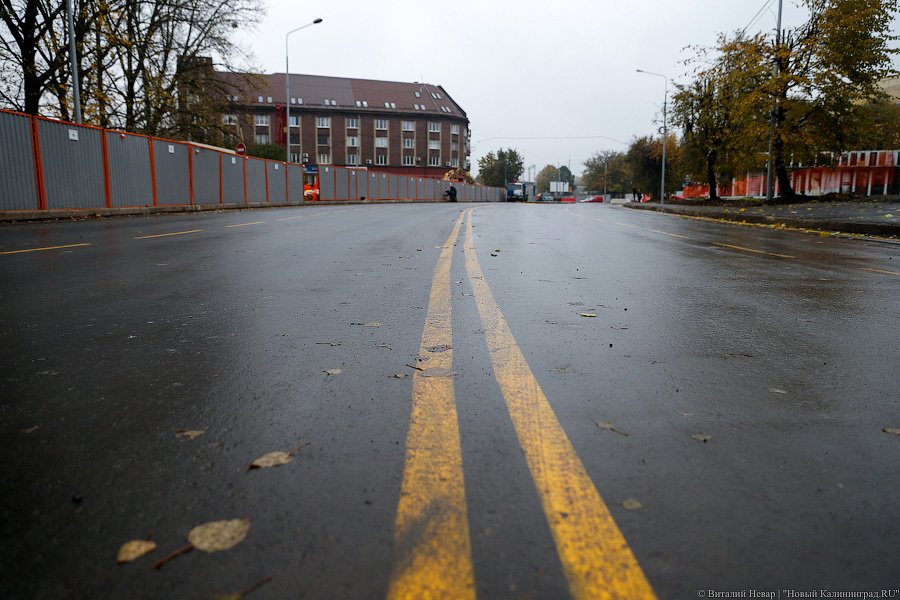 Перекрёсток с 6 «кирпичами»: в Калининграде открыли движение у Высокого моста