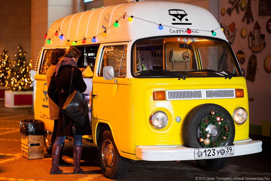  Жёлтый и чёрный: как работает новая мобильная кофейня