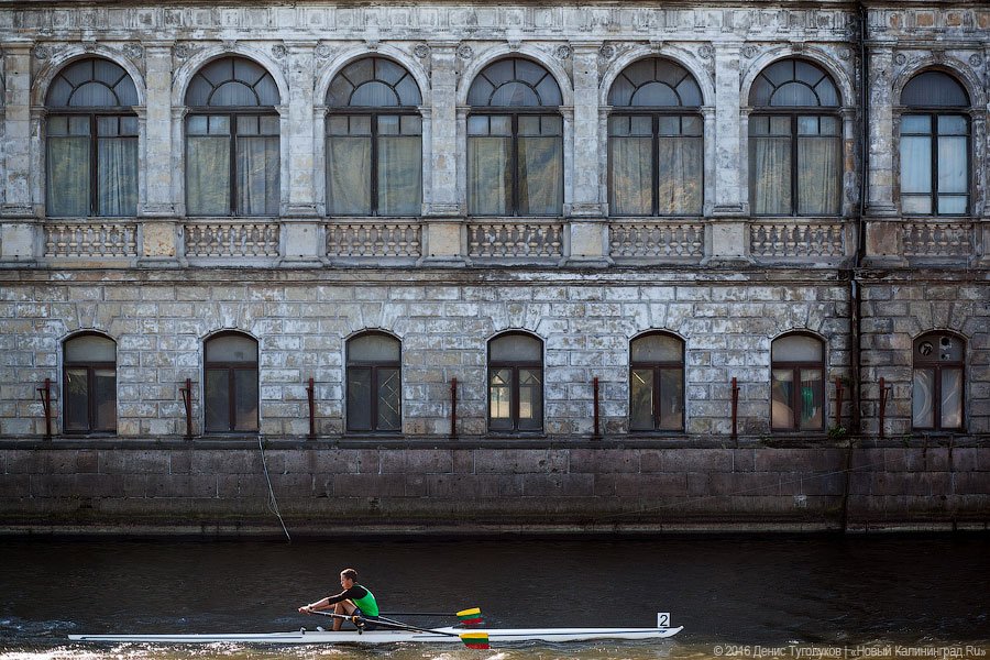 Суши весла!: в Калининграде состоялась международная «Прегельская регата»