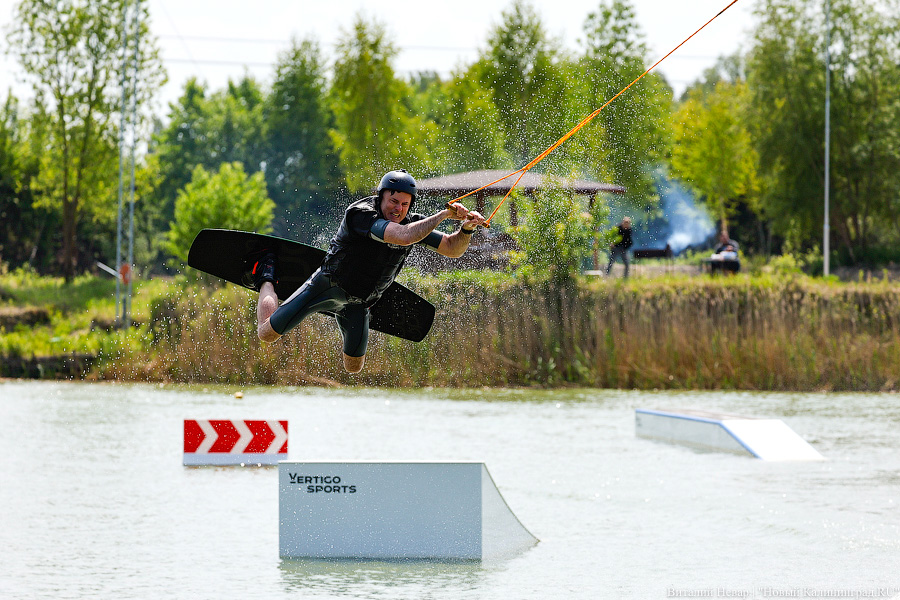 В Гурьевском районе открылся новый вейк-парк. Посмотрите, как это было (фото)