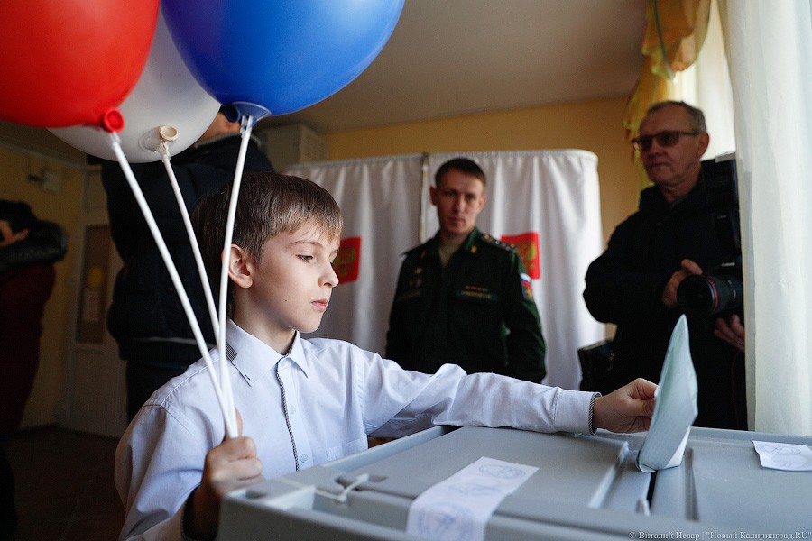 За гречку и тушёнку: как калининградцы выбирали президента России (фото)