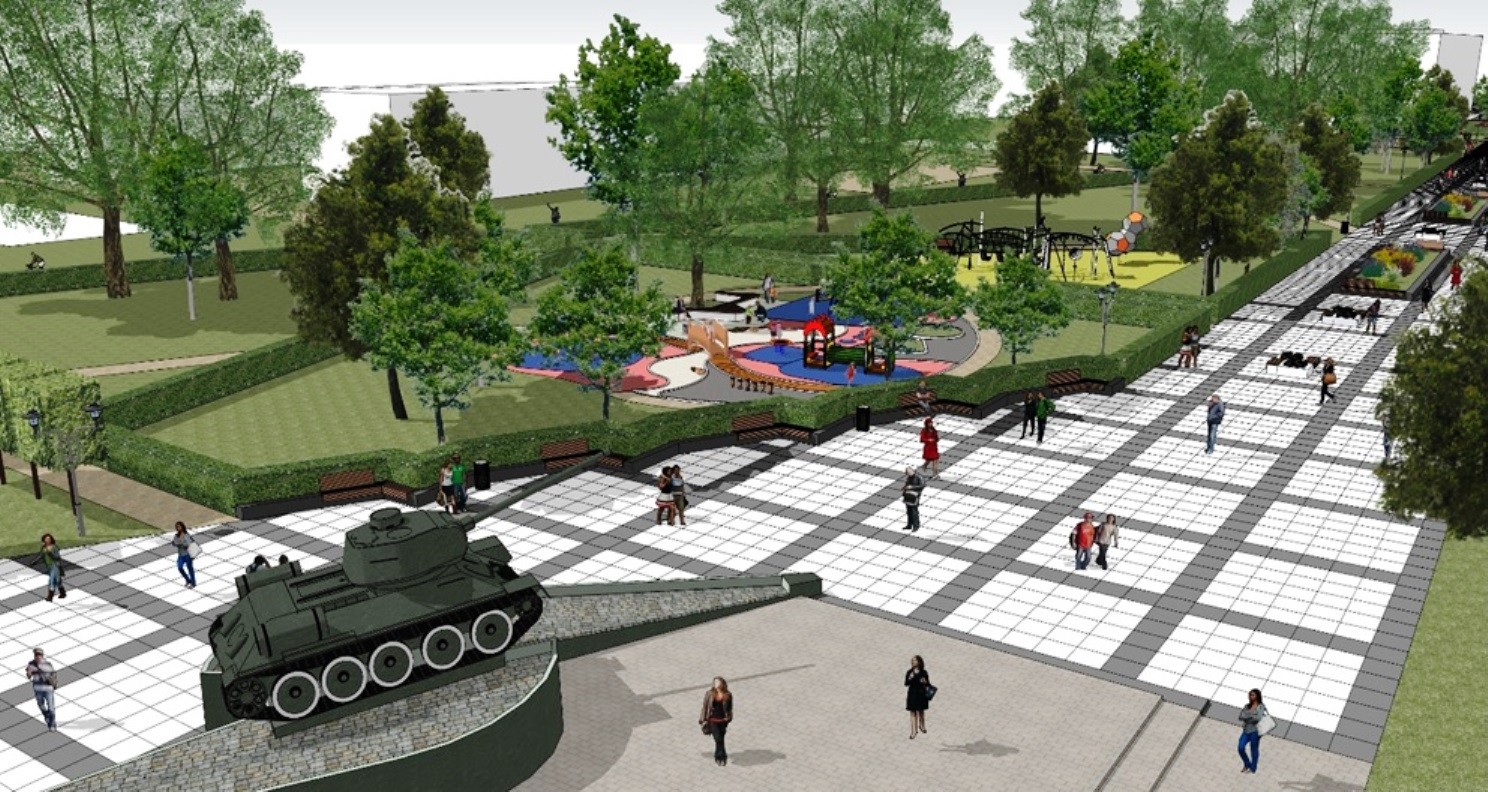 На благоустройство ул. Рокоссовского власти планируют потратить 105 млн рублей