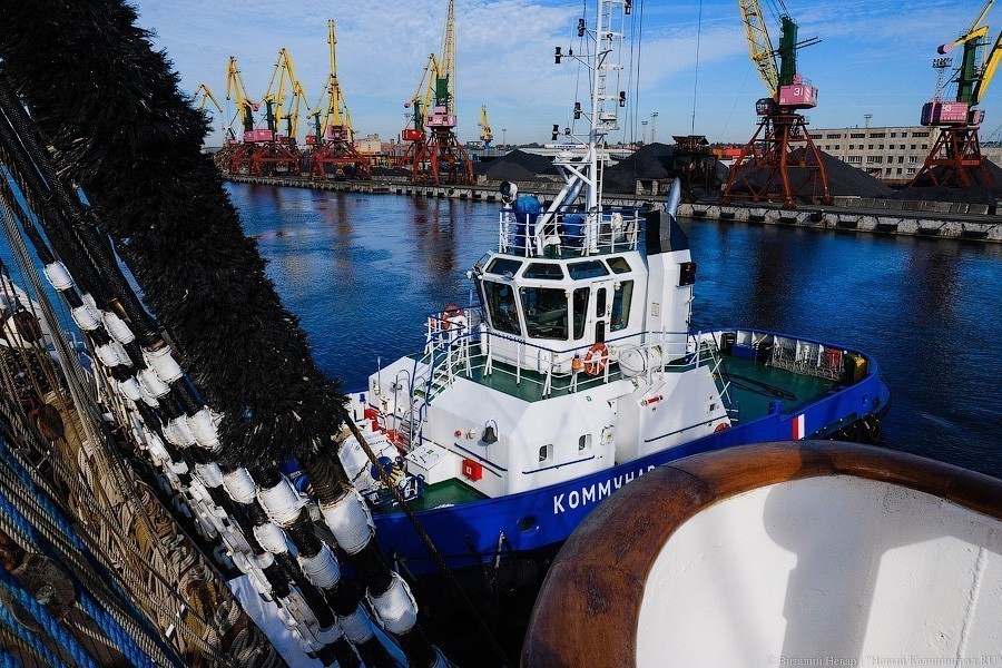 «Мама поседеет, папе пофиг»: «Крузенштерн» и «Седов» готовятся к кругосветке (фото)