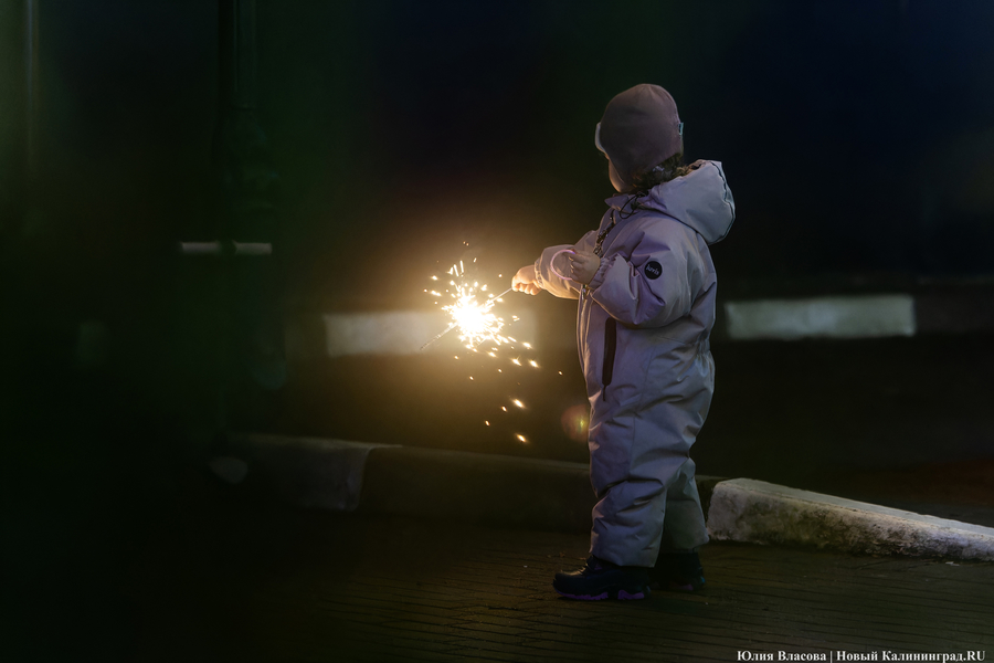 30 километров гирлянд: как украсили к Новому году Светлогорск (фото)