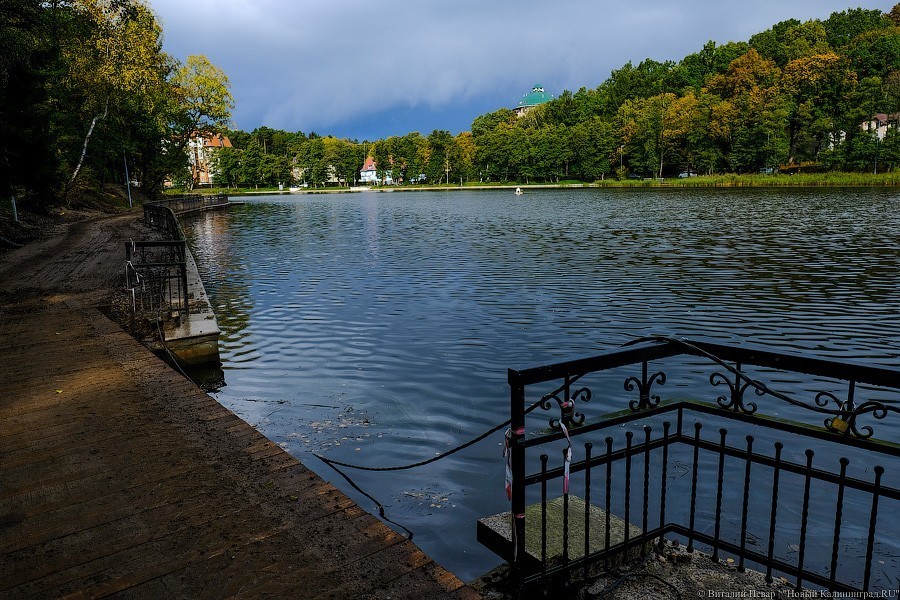 Муза освоения: как за федеральные деньги благоустраивают парк в Светлогорске