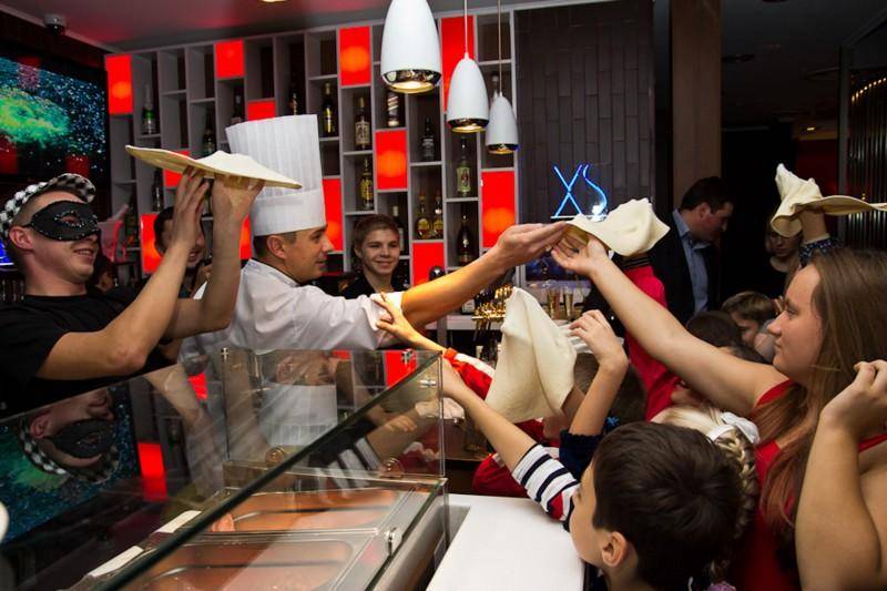 Торжественное открытие новой пиццерии «Дон Ченто» на Красной!