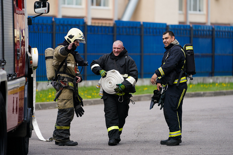 «Сложная архитектура»: как пожарные тренируются перед ЧМ-2022 по волейболу (фото)