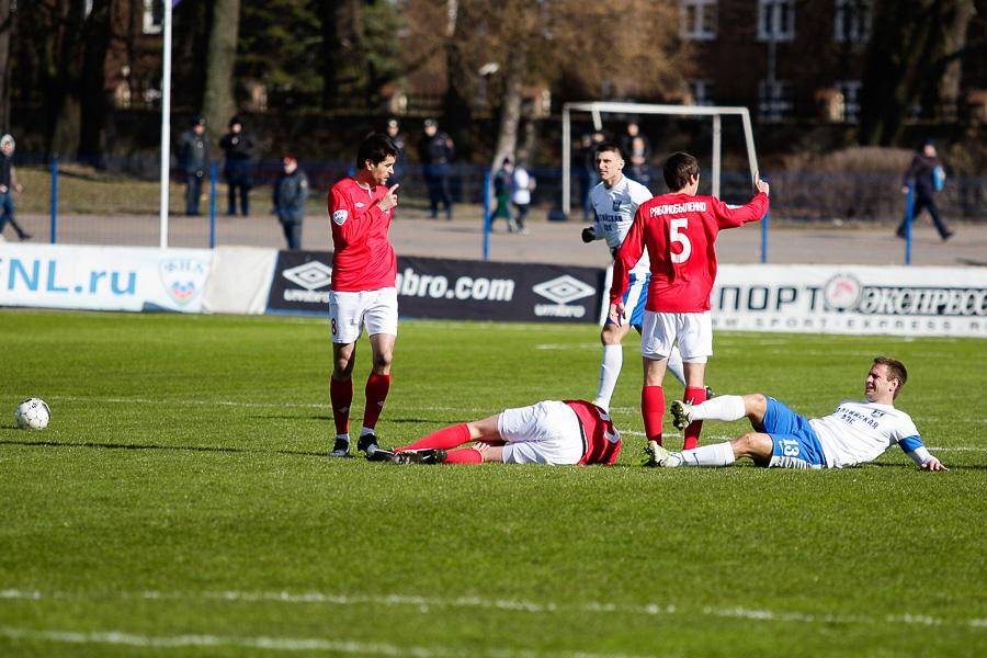 Удачный старт: «Балтика» начала сезон-2014 победой над «Спартаком» из Нальчика