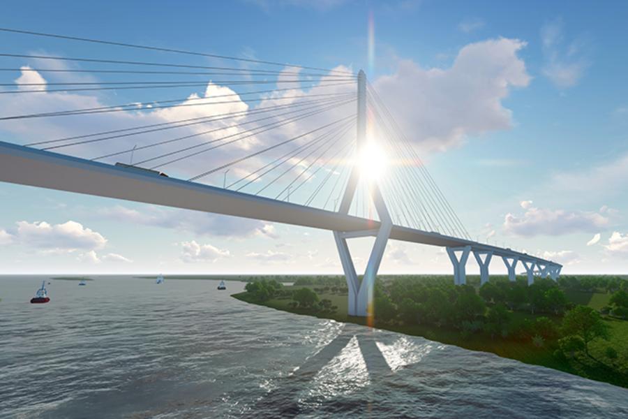 Помощь из областного бюджета концессионеру моста через залив увеличивают до 5 млрд рублей