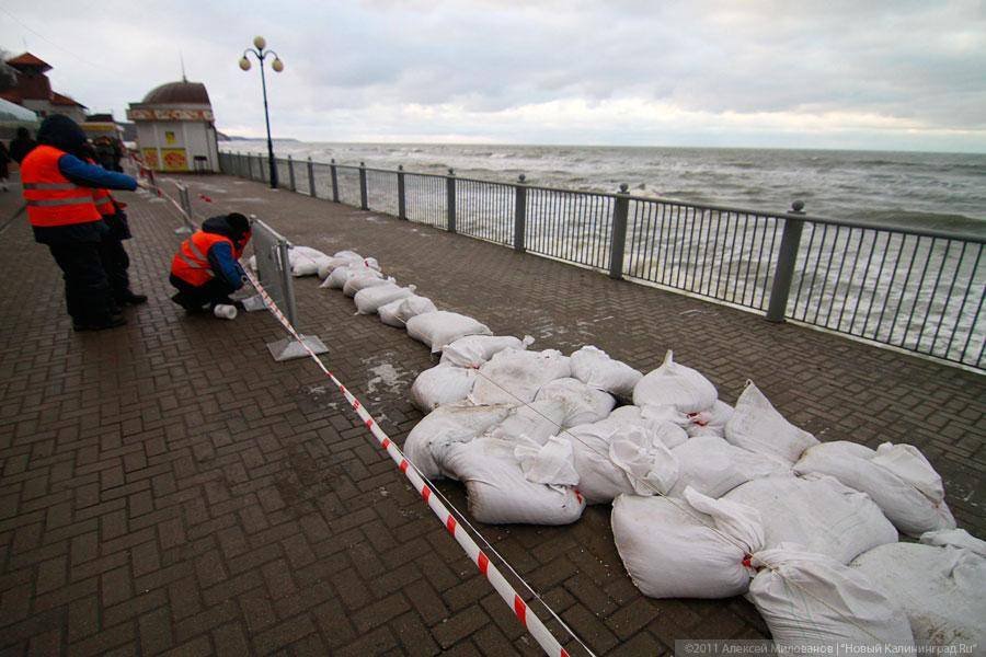 "Старый новый шторм. Светлогорск": фоторепортаж "Нового Калининграда.Ru"