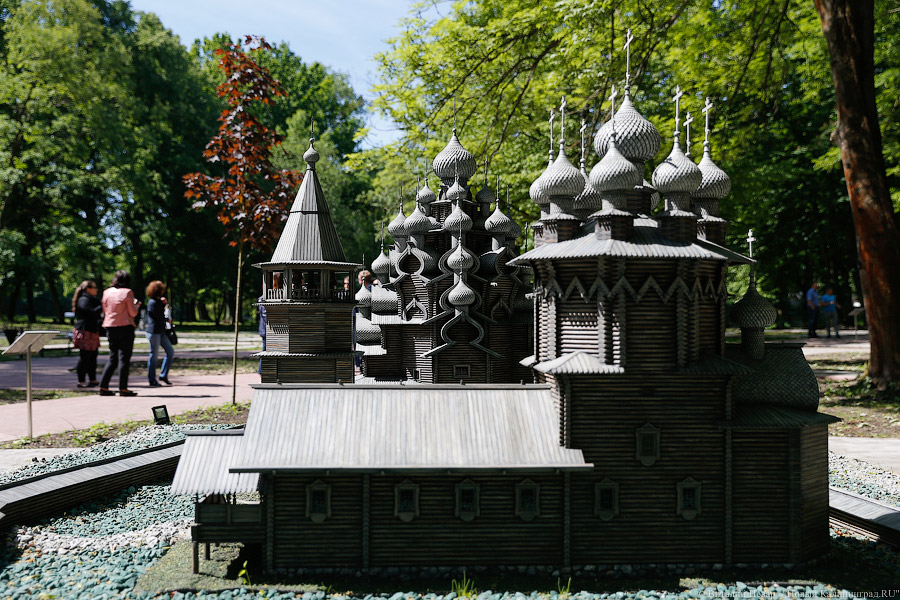 «Я тебе построю Кижи»: в Калининграде открылся парк мини-шедевров архитектуры