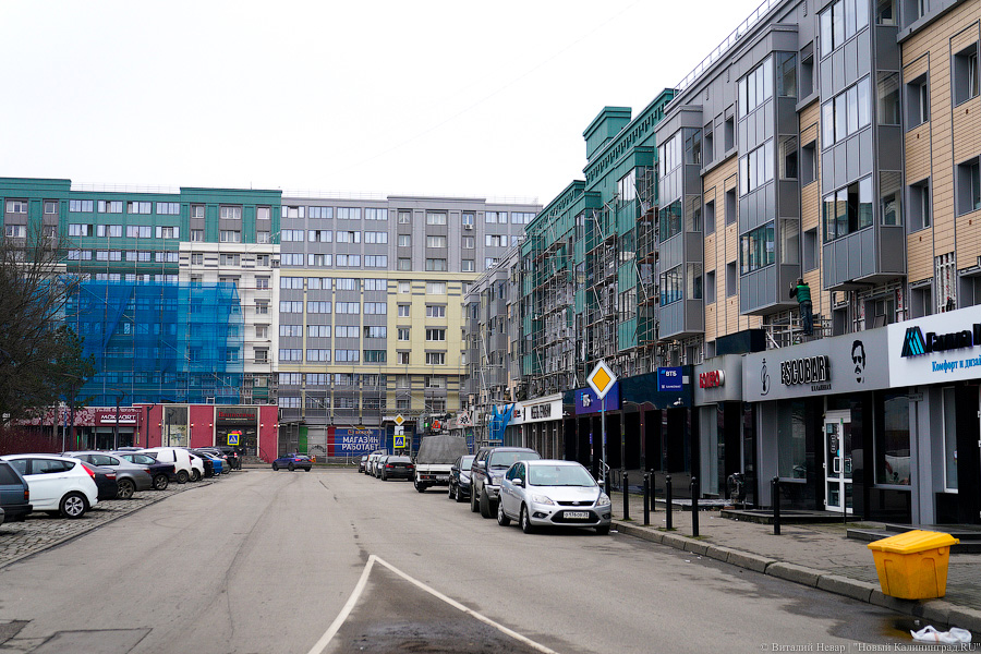«Искусство рядом»: в Калининграде завершается ремонт домов у Биржевого сквера