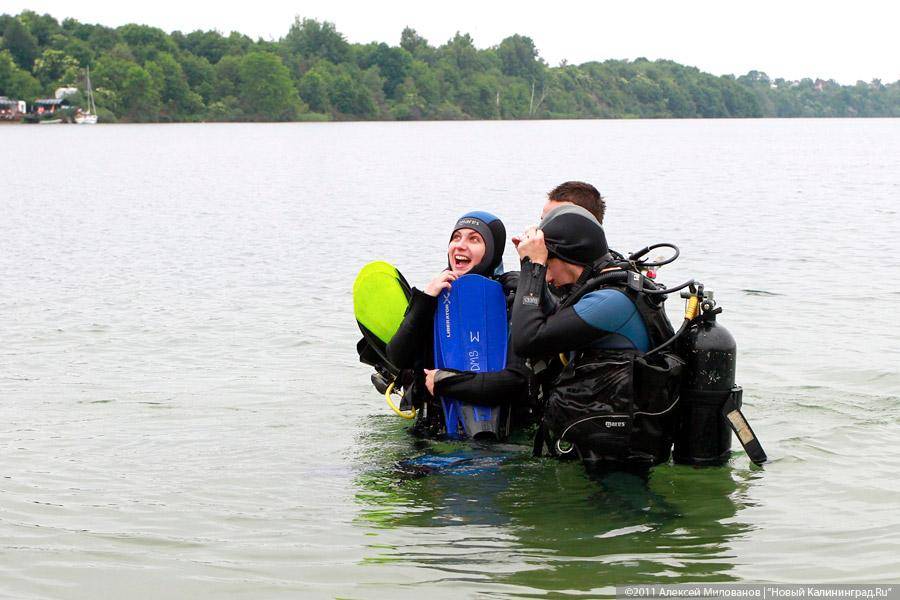 "Носом не дышать!" - репортаж "Афиши Нового Калининграда.Ru" из-под воды
