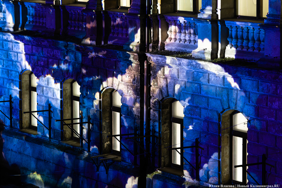 Магия синего: как выглядит видеомэппинг на Музее изобразительных искусств (фото)