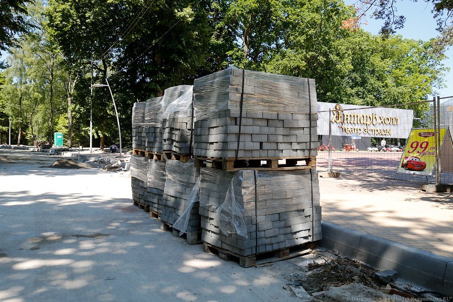 Курорт наизнанку: в Светлогорске наступил разгар ремонтного сезона