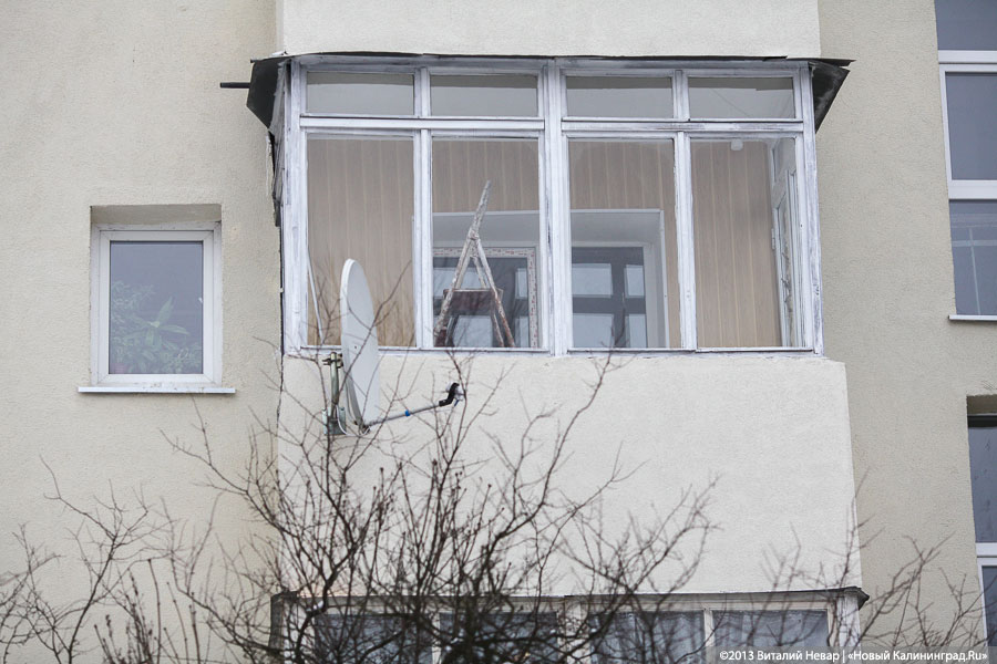 В Калининграде ночью вор влез в квартиру через балкон и совершил кражу на 76 тысяч