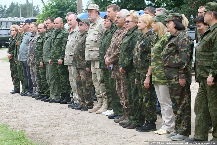 Тяжело в учении: военные сборы чиновников-2013
