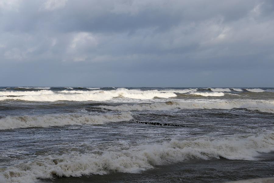 Штормовые селфи: ураган в Светлогорске (фото)