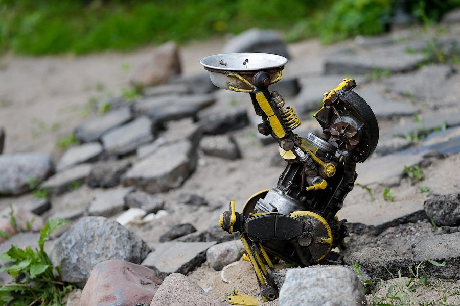 Смотришь на деталь и видишь хвост: житель Гвардейска создаёт трансформеров