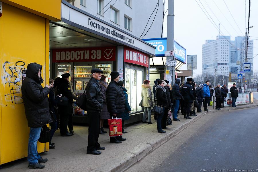 Жертвы транспортной войны: как калининградцы на работу добирались (фото)