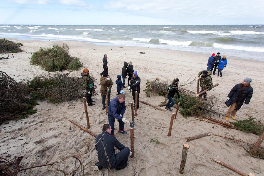 «Спасение косы: любительский вариант»: фоторепортаж «Нового Калининграда.Ru»