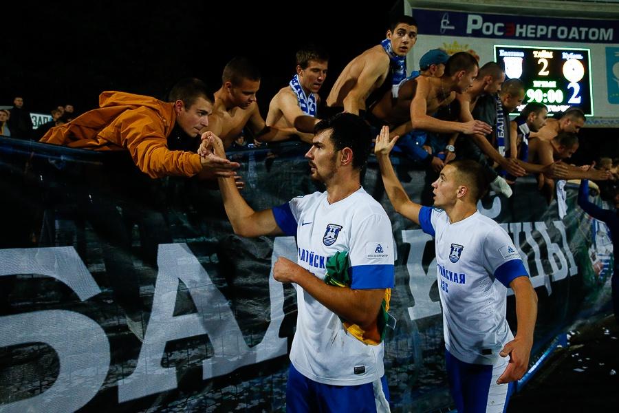 Со скользким счётом: «Балтика» уступила «Кубани» в 1/16 финала Кубка России