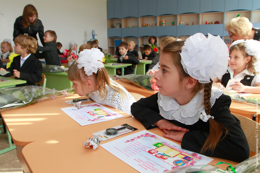 В Калининграде стартует запись детей в первые классы
