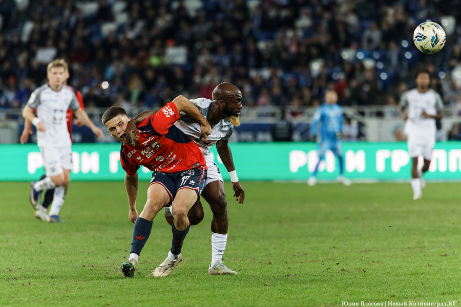 «Запредельный градус матча»: как прошла игра между «Балтикой» и ЦСКА (фото)