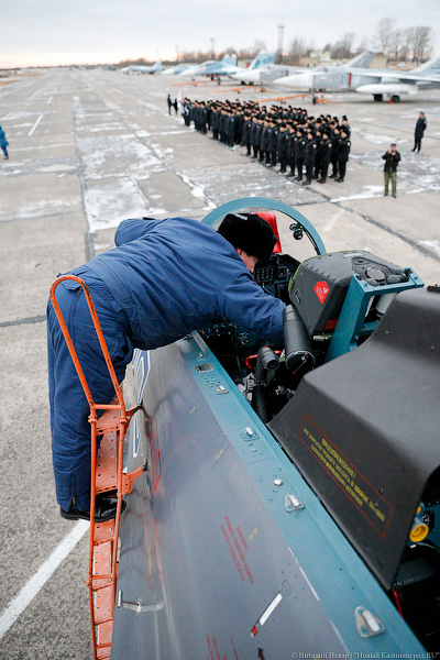 Девушки потом: Балтфлот получил новый сверхманевренный истребитель (фото)