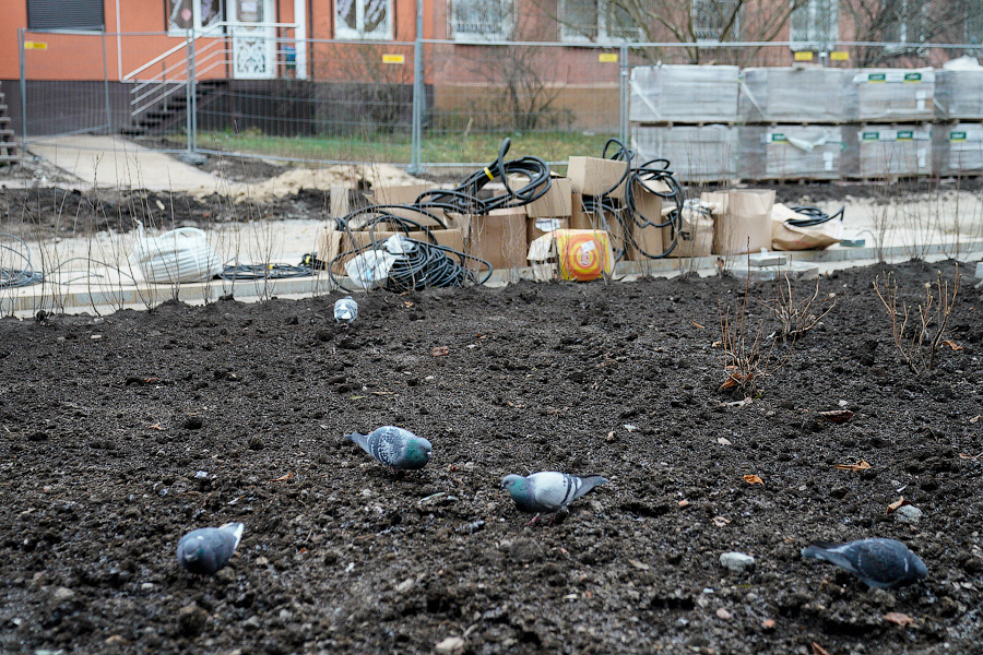 Объять необъятное: что происходит на ул. Рокоссовского, где никак не завершится ремонт (фото)