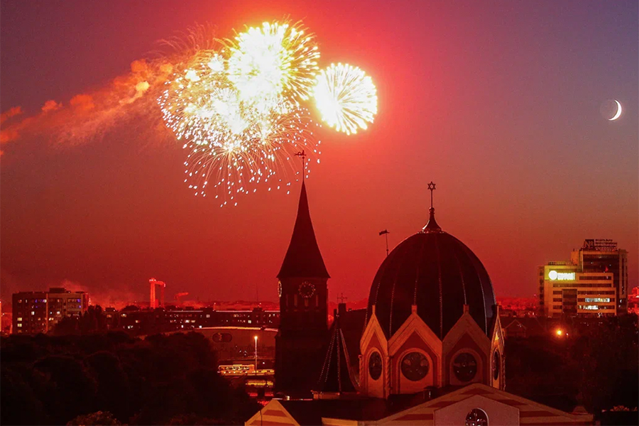 Власти Калининграда обновили список мест, где разрешено запускать фейерверки