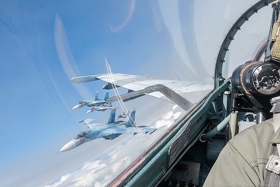 Репетиция парада из кабины истребителя. Фоторепортаж НК