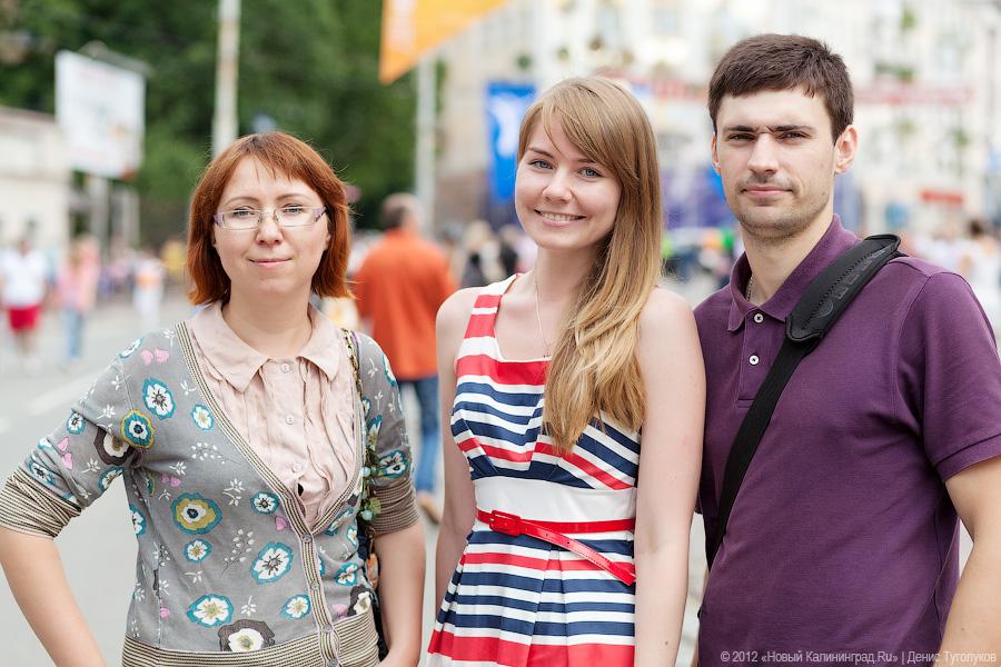 «День города в лицах»: опрос жителей Калининграда
