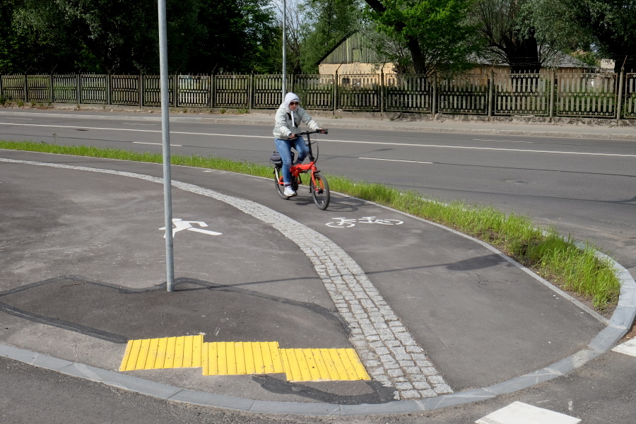 В Калининграде в 2023 году планируют построить и обновить 56 велодорожек
