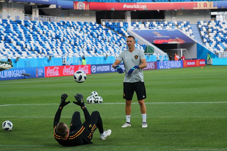 Кто из них не выйдет на поле?: предматчевая тренировка сборной Бельгии (фото)