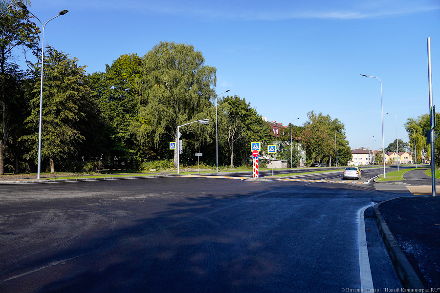 Две-четыре полосы: ул. Гагарина открылась после реконструкции (фото)