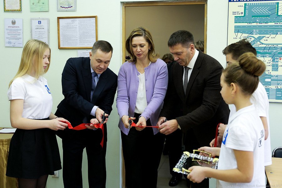 На игрушечных машинках: в Калининграде открылась «начальная» автошкола